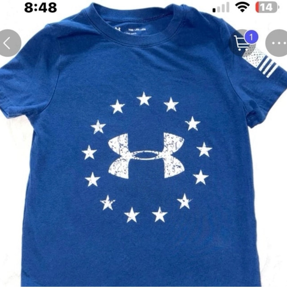 Under Armour Kids' Starry Blue Tee